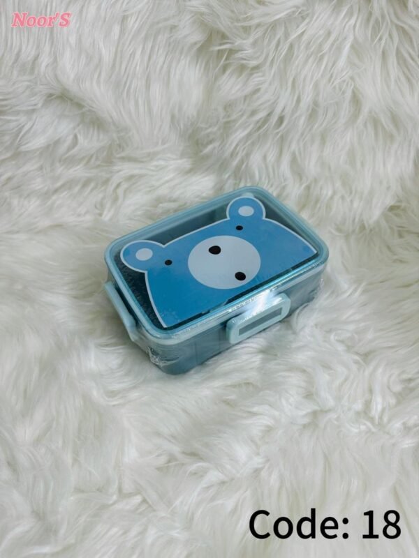 Baby food Grade Lunch box- Blue
