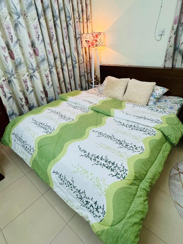 Classic Comforter king Size - Green