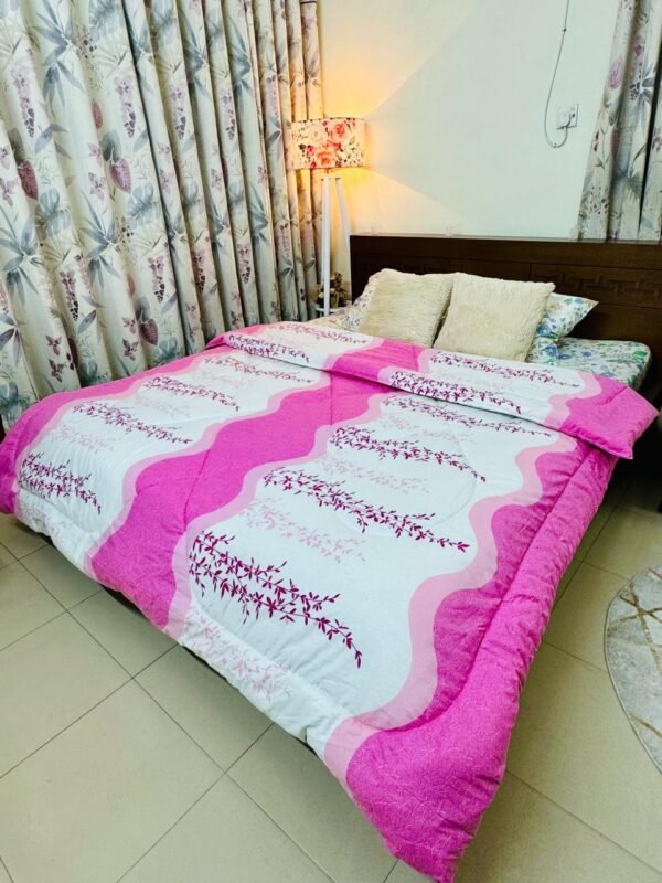 Classic Comforter king Size-Pink