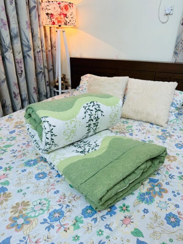 Classic Comforter king Size - Green - Image 3