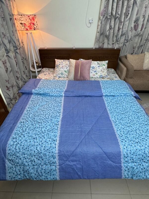 Basic Comforter king Size. Blue - Image 2
