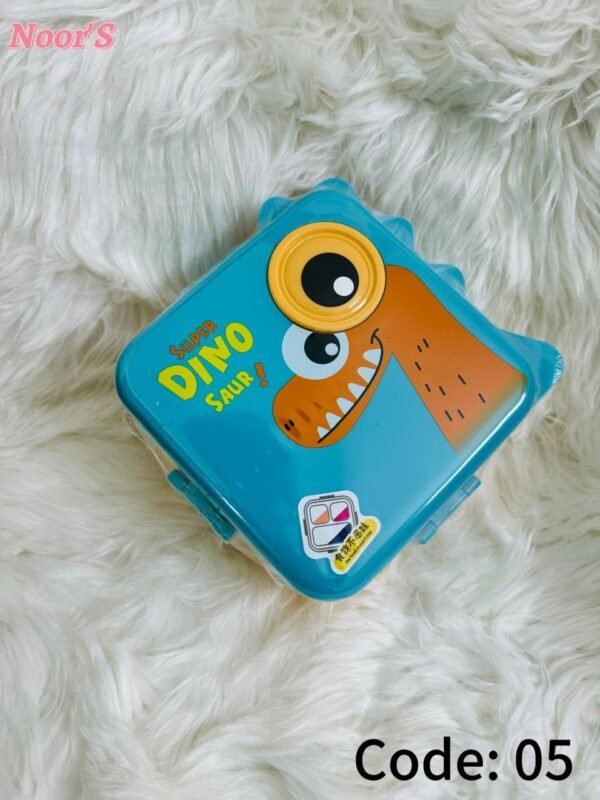 Blue Dinosaur- Large Lunch Box